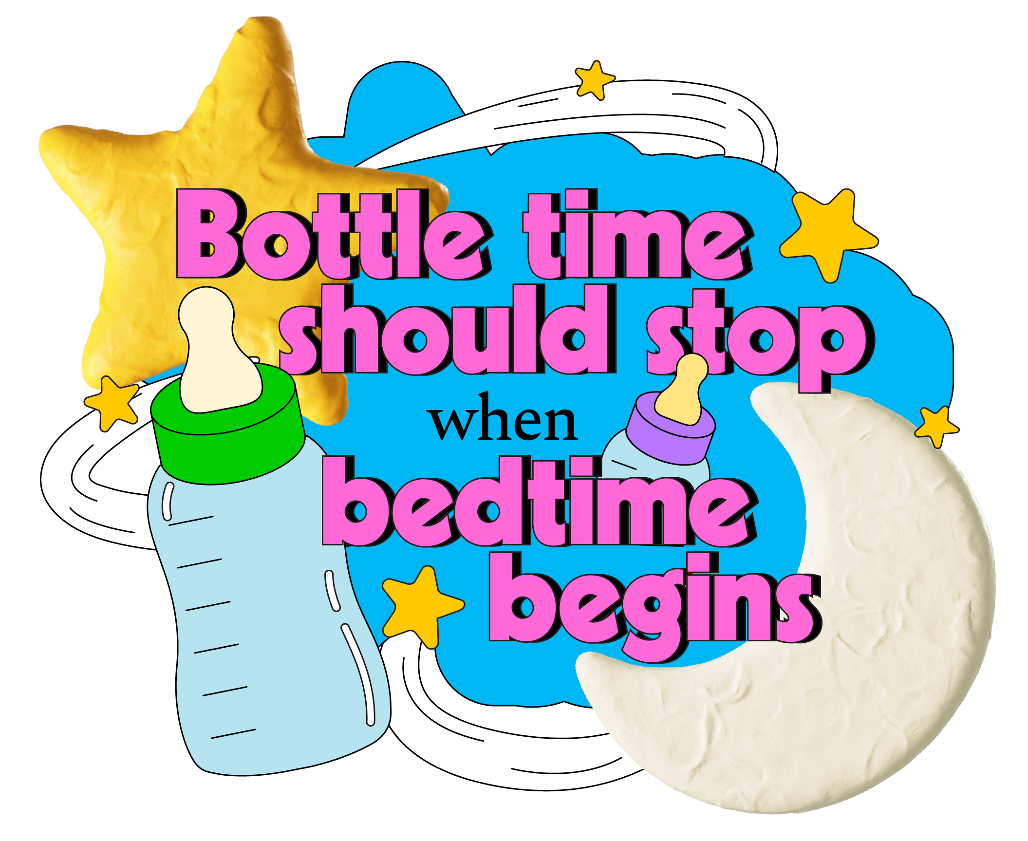 Bottle time should stop when bedtime begins